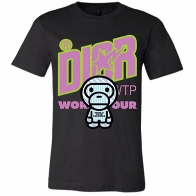 World Tour Monkey T Shirt (Black)