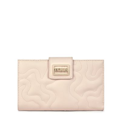 Billetera grande Kaos Dream beige