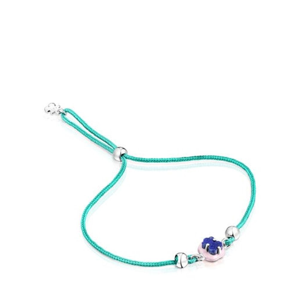TOUS Turquoise cord TOUS Vibrant Colors Bracelet with lapis lazuli and  enamel | Plaza Del Caribe