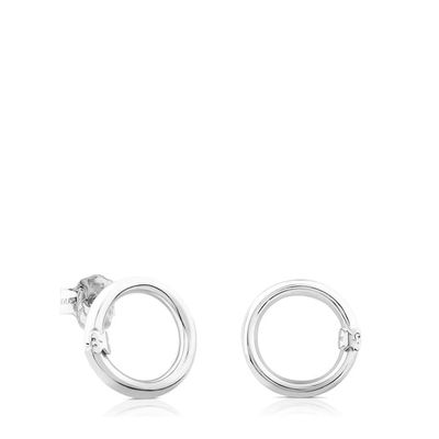 Silver Hold Earrings