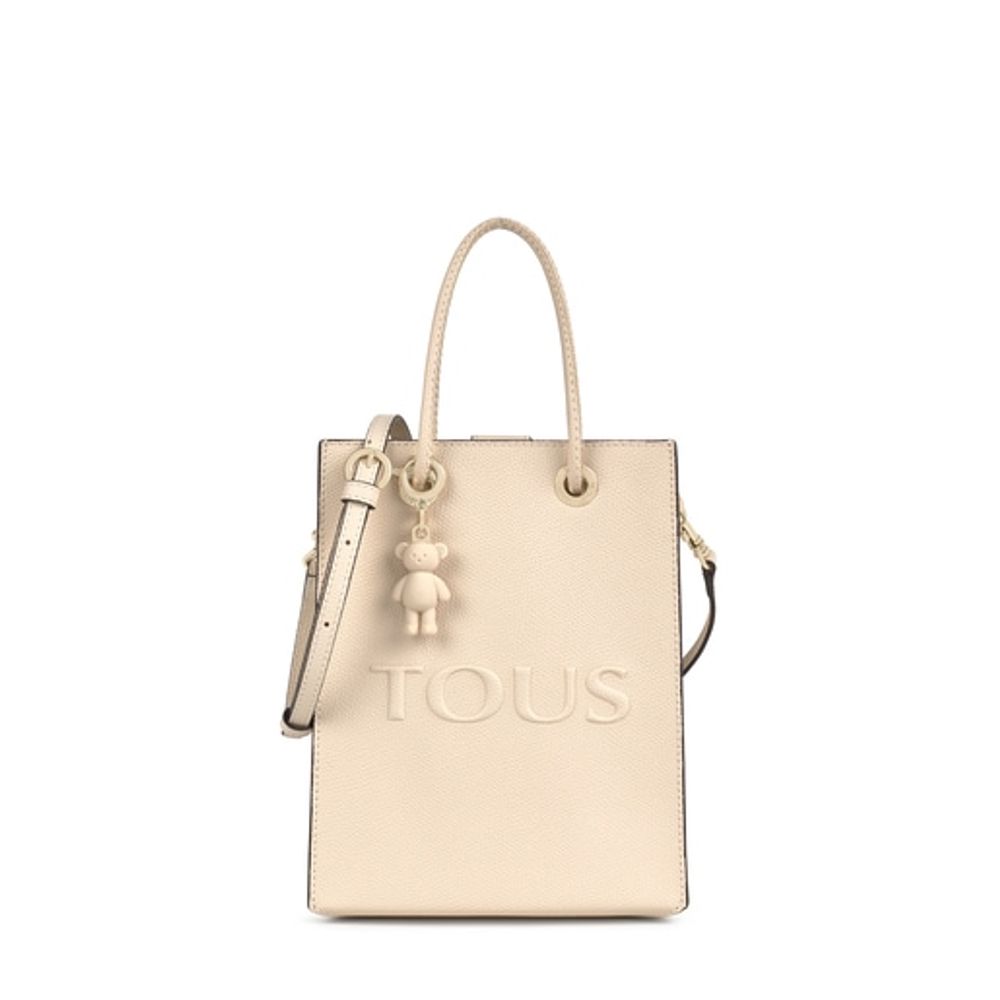 TOUS Mini beige TOUS Pop Handbag | Plaza Las Americas