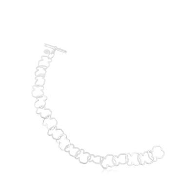 Silver TOUS Carrusel Bracelet 19cm.