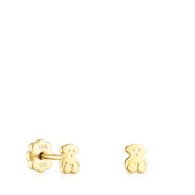 Gold TOUS Baby earrings Bear motif