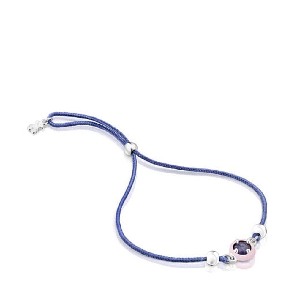 TOUS Blue cord TOUS Vibrant Colors Bracelet with sodalite and enamel |  Plaza Del Caribe