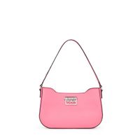 Bolsa de hombro de piel rosa TOUS Legacy