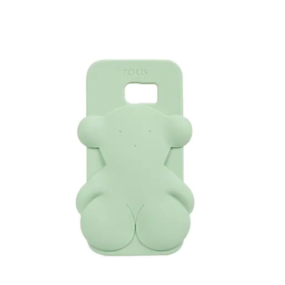 Funda de móvil Samsung Galaxy S7 Edge Rubber Bear en color verde