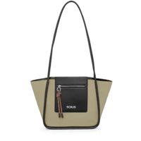 khaki TOUS Empire Cotton Tote bag