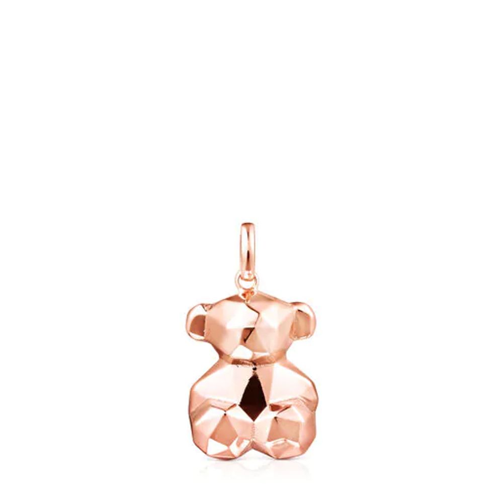 Dije mediano Sketx con baño de oro rosa 18 kt sobre plata