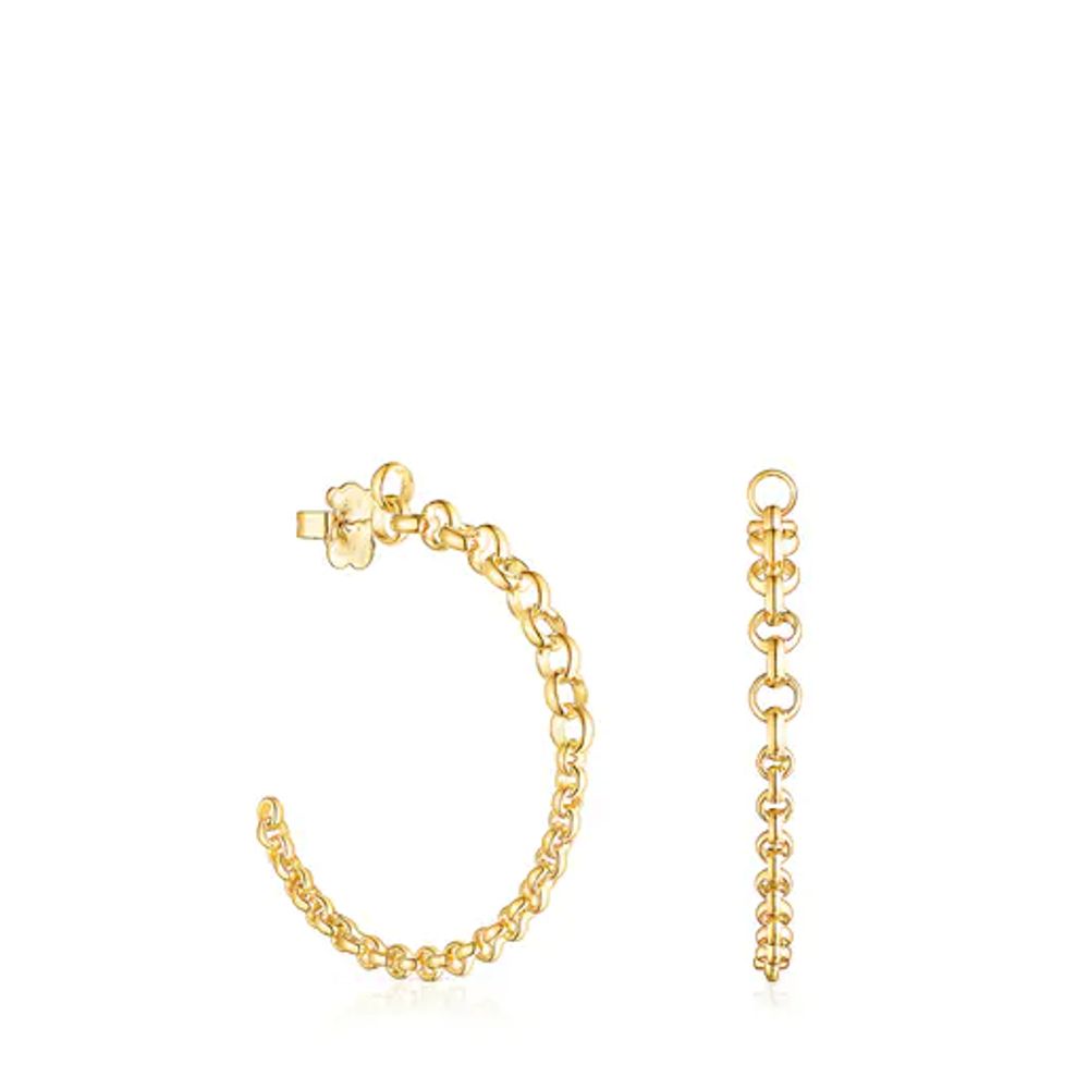 TOUS Calin Hoop earrings with rings