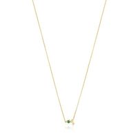 TOUS Gold Teddy Bear Necklace with tsavorite | Westland Mall