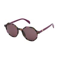 Havana colored Hexagon Bear Sunglasses