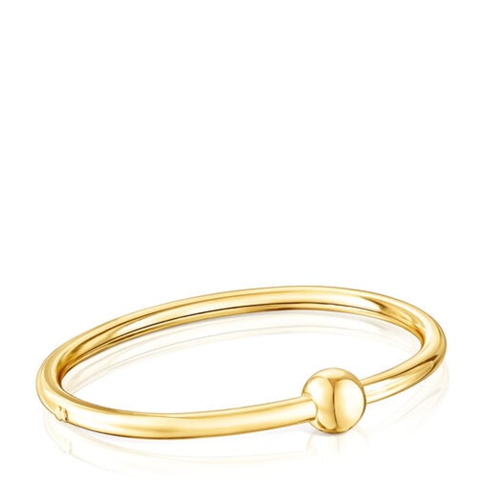 Pulsera con baño de oro 18 kt sobre plata Plump