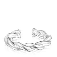 XL silver Twisted Bracelet