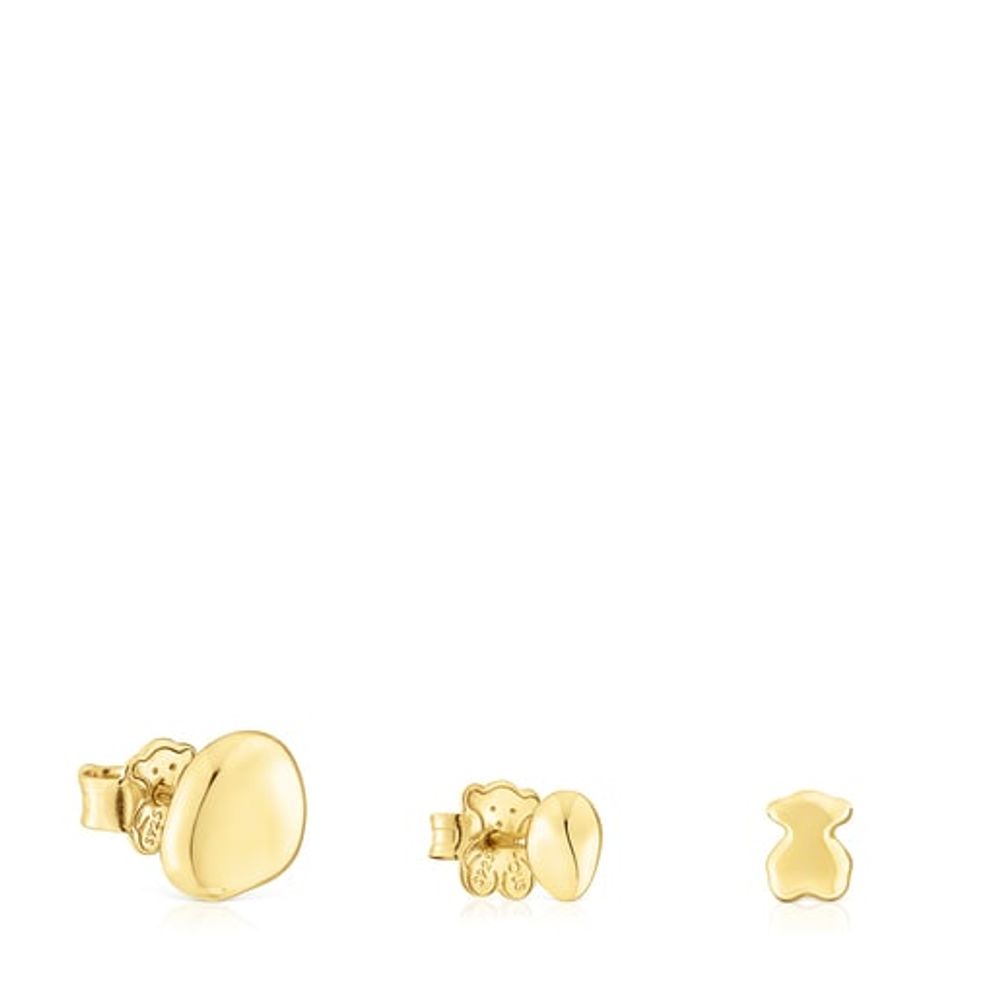 TOUS Pack of three silver vermeil TOUS Joy Bits earrings | Westland Mall