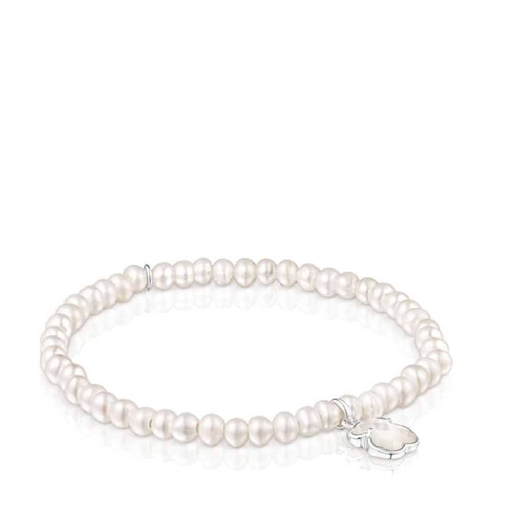 TOUS Silver TOUS Icon Color bracelet with pearls | Westland Mall