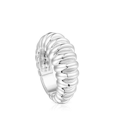 Anillo de plata Virtual Garden