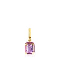 TOUS Vibrant Colors Pendant with amethyst and colored enamel