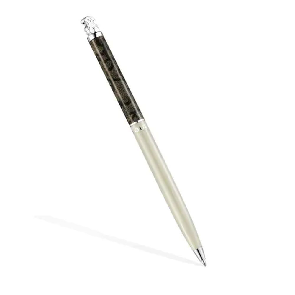 TOUS Steel TOUS Kaos Ballpoint pen lacquered in beige | Plaza Del Caribe