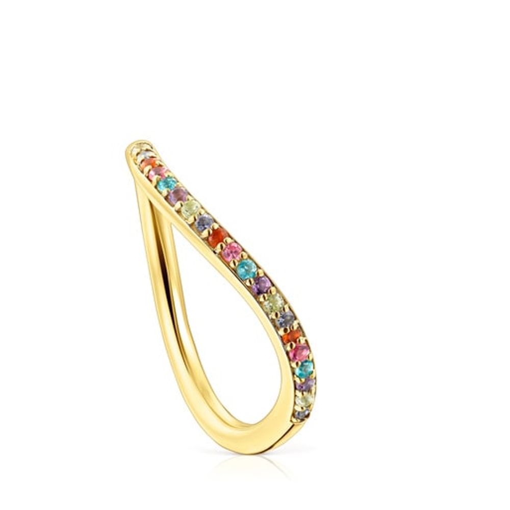 TOUS Silver vermeil TOUS Vibrant Colors Ring with gemstones | Westland Mall