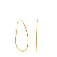 Silver vermeil TOUS Hav Hoop earrings