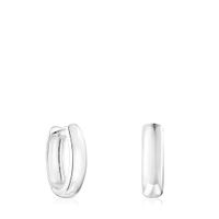 Oval Silver TOUS Basics Earrings