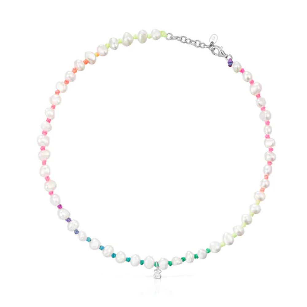 TOUS Collar de nylon multicolor con perlas TOUS Joy Bits | Paseo Interlomas  Mall