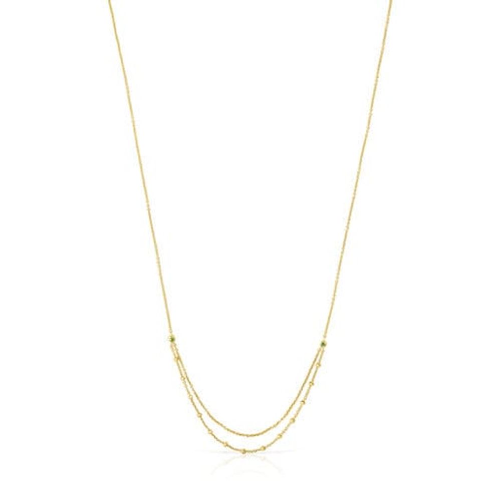 TOUS Gold TOUS Cool Joy Necklace with chrome diopside | Westland Mall