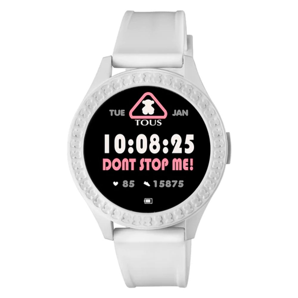 TOUS Smarteen Connect Watch with silicone strap | Plaza Las Americas
