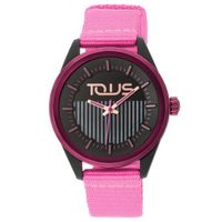 Reloj analógico solar fucsia Vibrant Sun