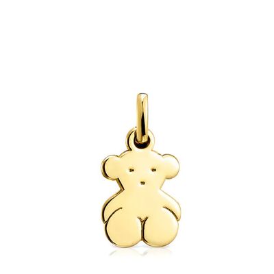 Silver Vermeil Sweet Dolls bear Pendant