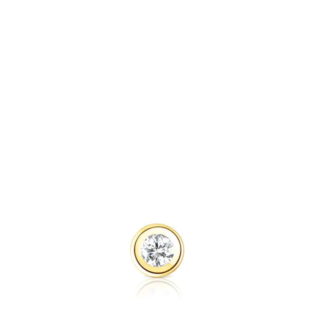 TOUS Gold TOUS Piercing Ear piercing with diamond | Plaza Del Caribe