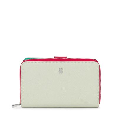 mint and beige New Dubai Wallet