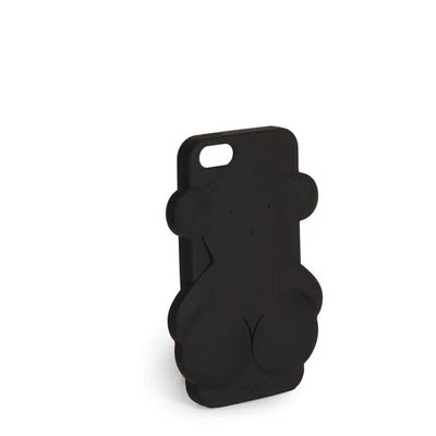 Funda de móvil iPhone 5 Rubber Bear en color negro