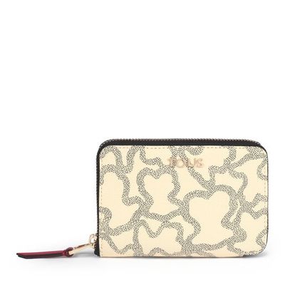 Kaos Icon Wallet in Multi Beige