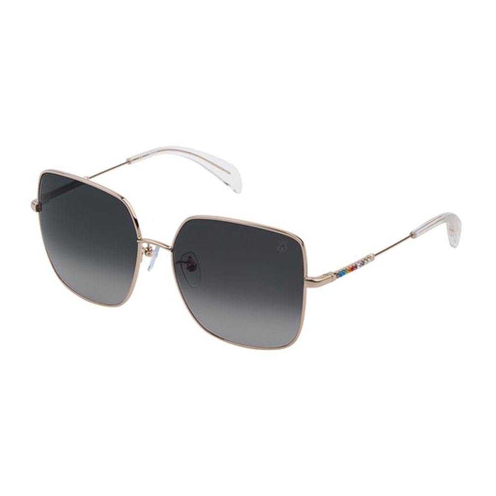 Pink Metal Straight Gema Sunglasses