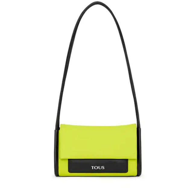Yellow leather TOUS Logo Lynn Crossbody bag
