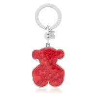 Coral TOUS Kaos Mini Evolution bear Key ring