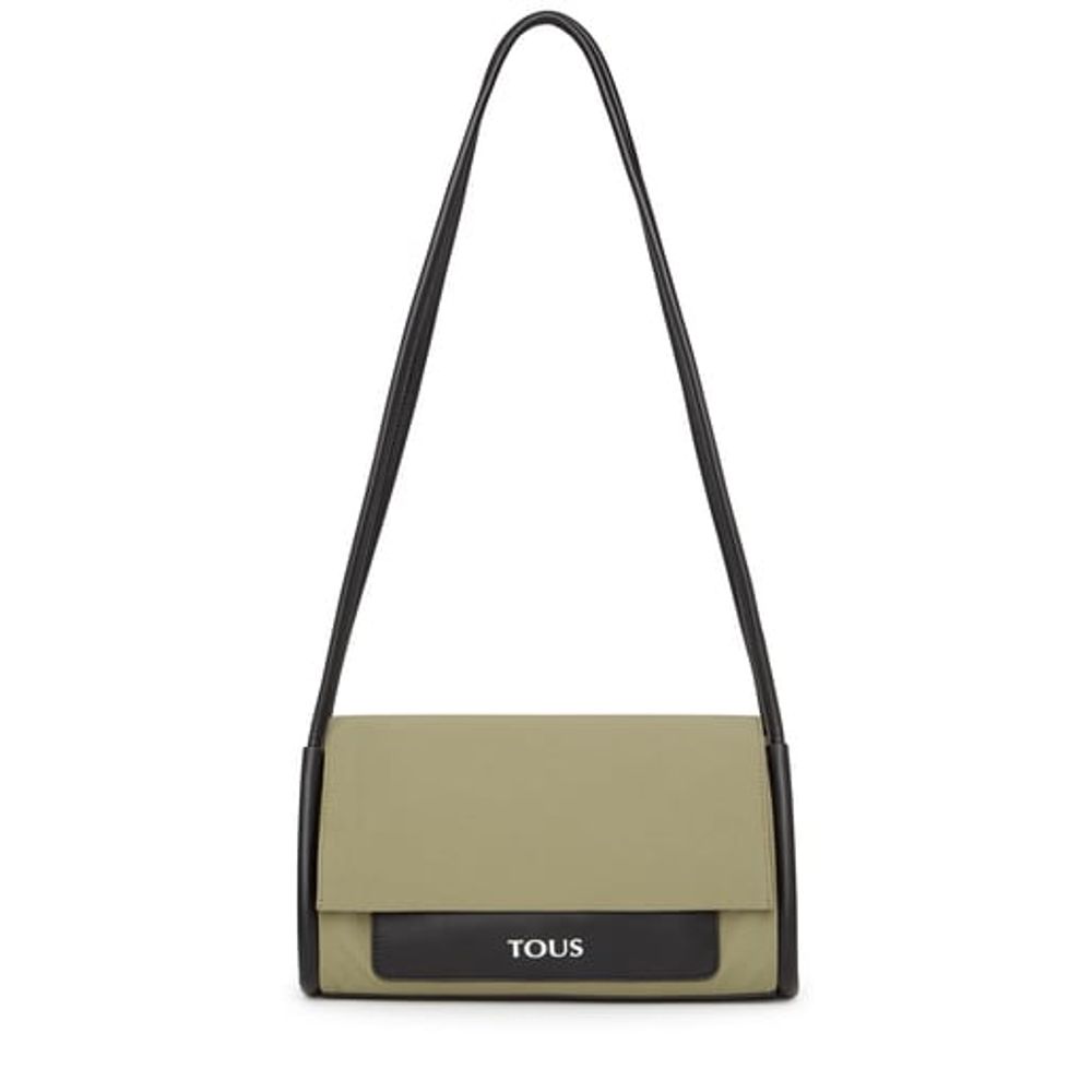 khaki TOUS Empire Cotton Crossbody bag