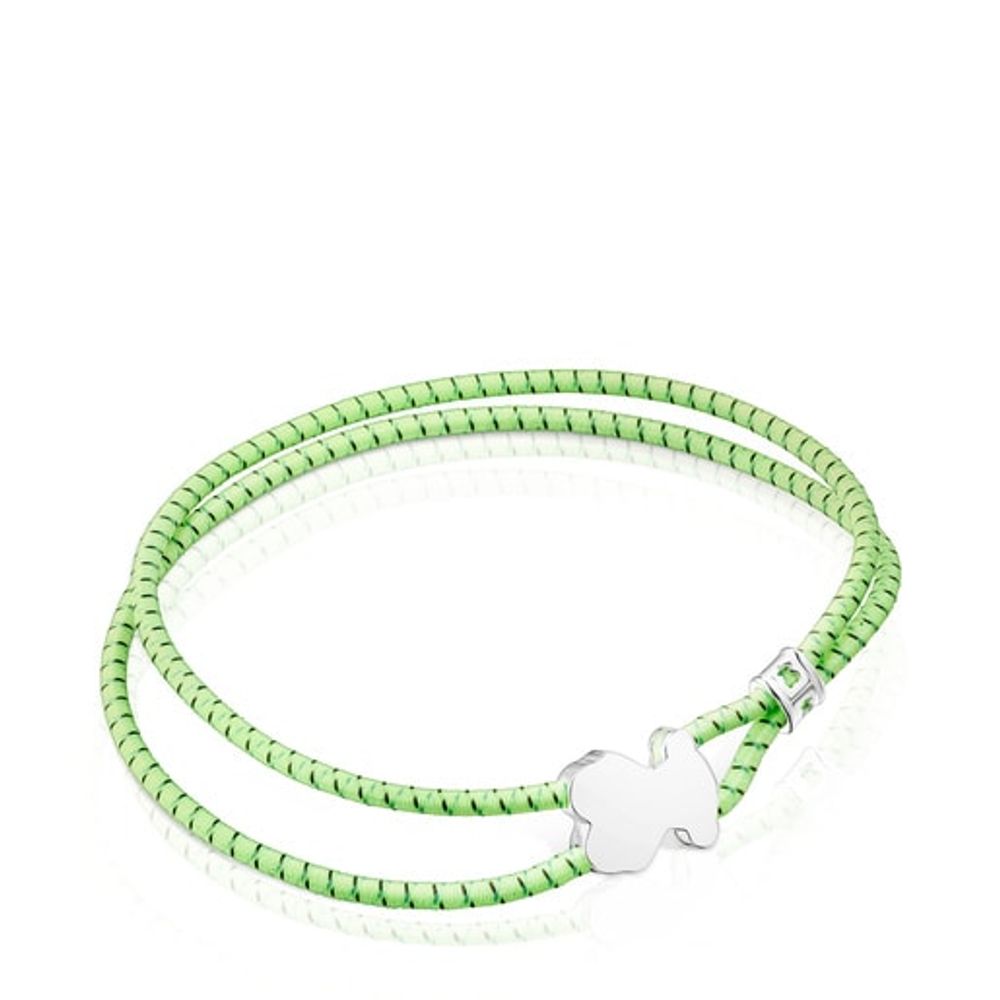 TOUS Lime green Sweet Dolls Elastic bracelet | Westland Mall