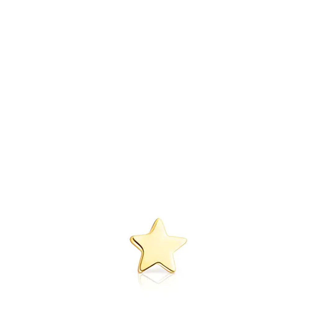 TOUS Gold TOUS Piercing star motif Ear piercing | Westland Mall