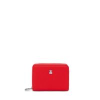 Medium red New Dubai Saffiano Change purse