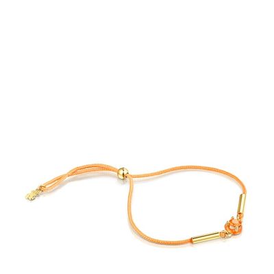 TOUS Orange cord TOUS Vibrant Colors Bracelet with carnelian and enamel |  Plaza Las Americas