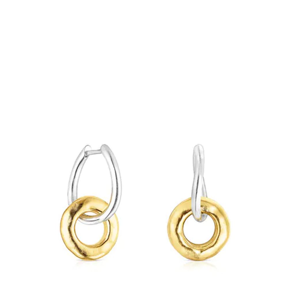 TOUS Short two-tone Luah donut Earrings | Westland Mall