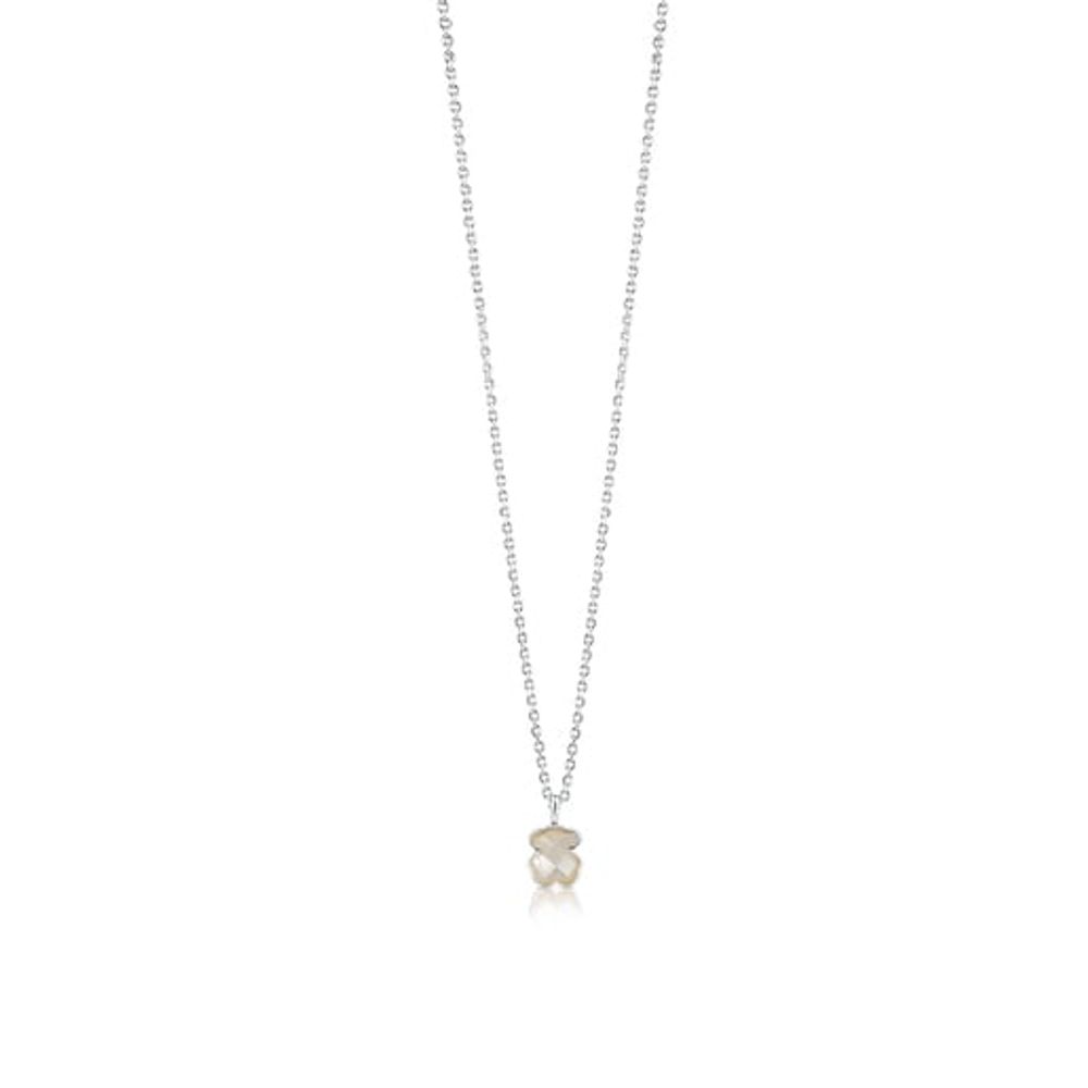 TOUS Silver and faceted mother-of-pearl TOUS Color Necklace. 45cm. |  Westland Mall