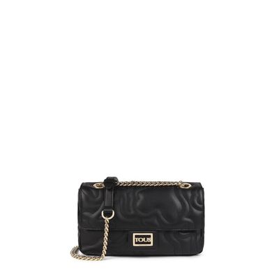 black Kaos Dream Crossbody bag with flap