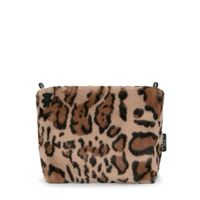 beige and black Amaya Kaos Shock Wild Handbag