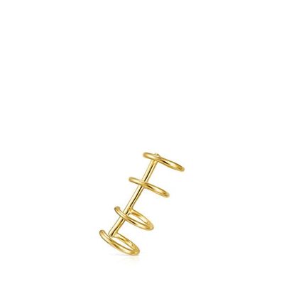 TOUS Basics Earcuff in Silver Vermeil