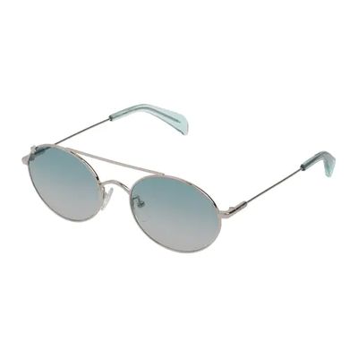 Silver colored Metal Metal Bear Sunglasses