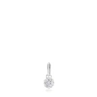 White Gold TOUS Les Classiques Pendant with Diamonds