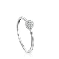 White Gold with Diamonds Alecia Ring